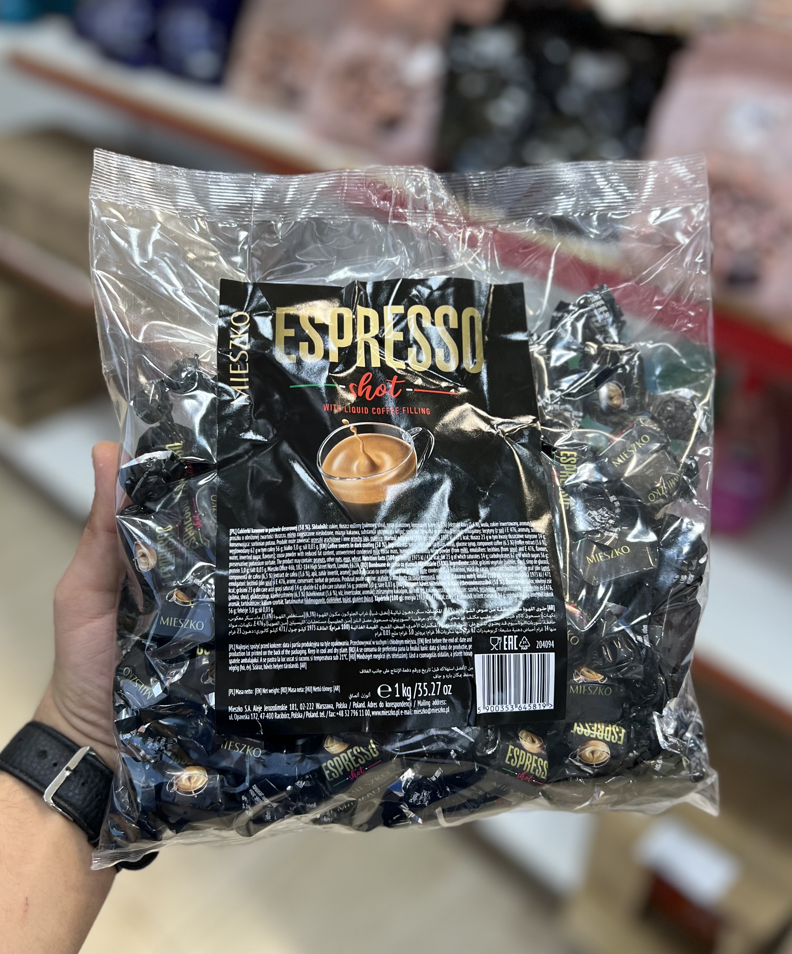 دارای یک شات اسپرسو